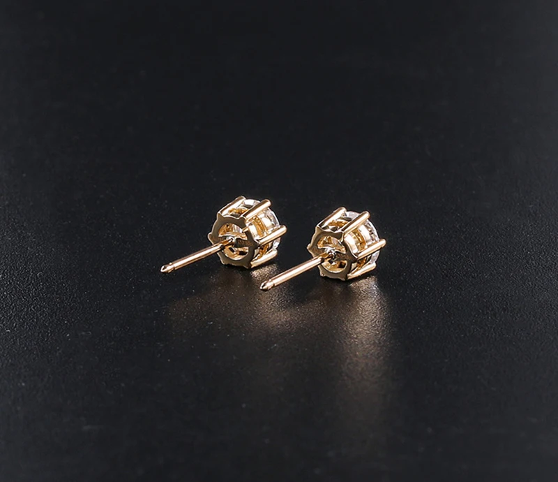 Promotion Moissanite Earrings for Women Pass Diamond Test Pen 100% With Certificate Ear Studs 925 Sterling Silver Fine Jewelry Promotion Moissanite Earrings for Women Pass Diamond Test Pen 100% With Certificate Ear Studs 925 Sterling Silver Fine Jewelry