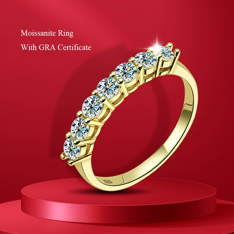 0.7ct 3mm Moissanite