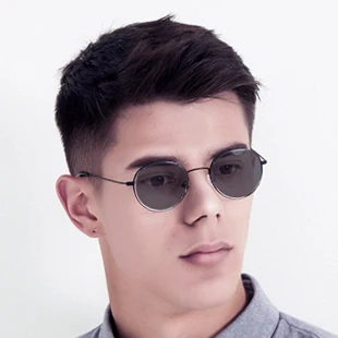 ZENOTTIC Occhiali da vista rotondi da donna in titanio puro Occhiali da vista personalizzati anti-blu-ray fotocromatici miopia/ipermetropia