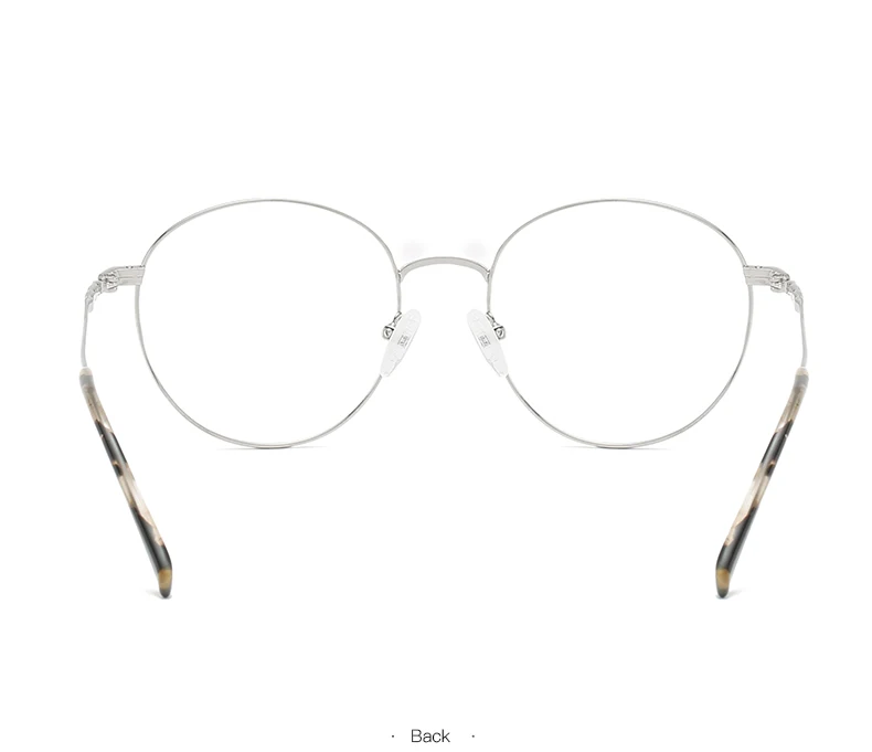 ZENOTTIC Occhiali da vista rotondi da donna in titanio puro Occhiali da vista personalizzati anti-blu-ray fotocromatici miopia/ipermetropia