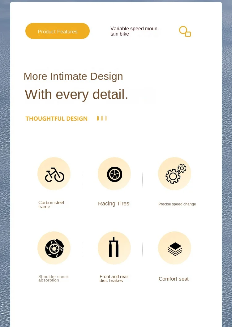 Selfree Bicicletta per bambini a una ruota Bicicletta da montagna a velocità variabile Bicicletta da esterno per studenti di 6-12 anni Velocità variabile a 7 velocità