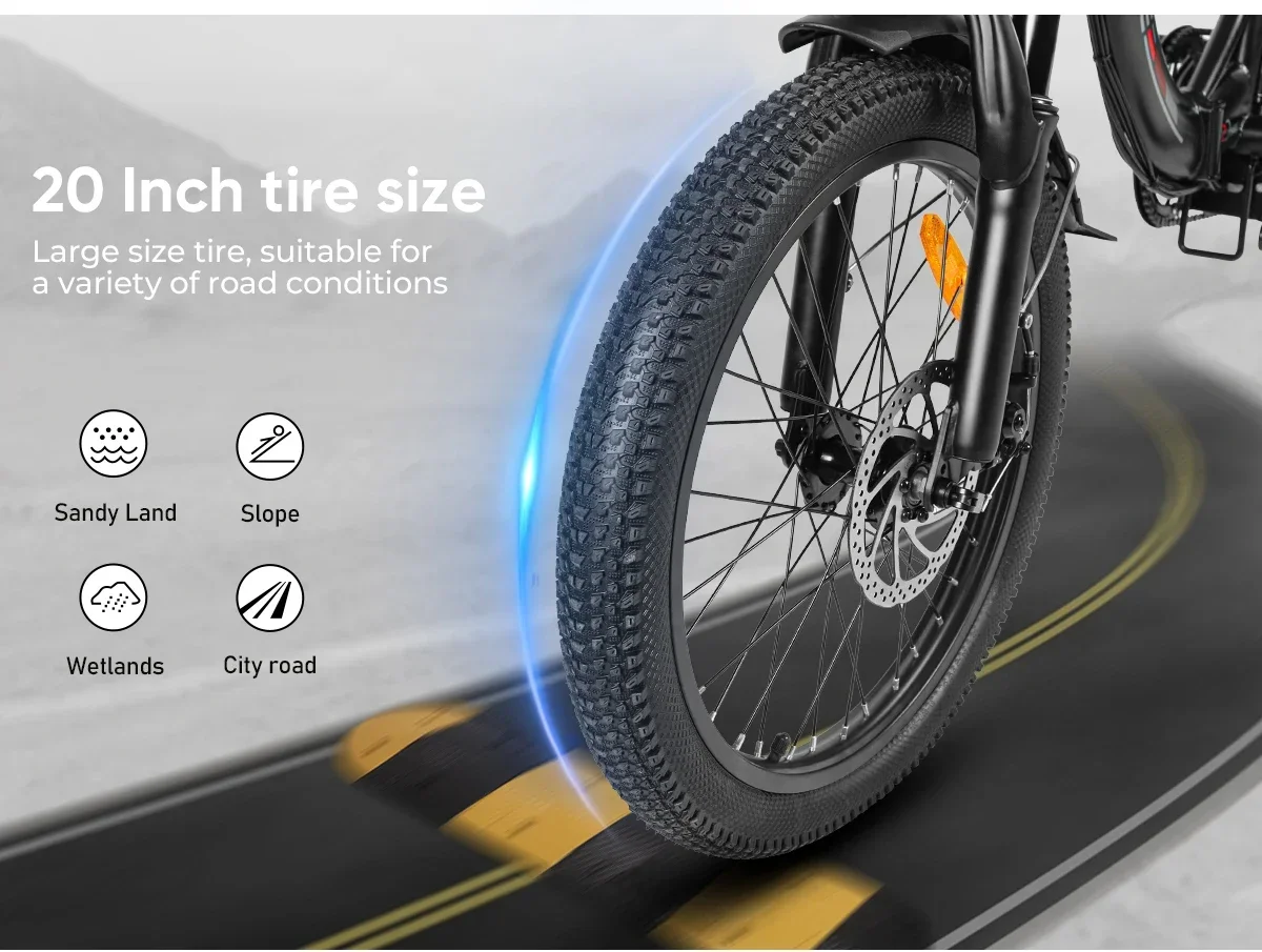 Pieghevole E-bike CY20 350W motore 36 v12ah batteria al litio rimovibile bici elettrica adulto 7 velocità 20 pollici pneumatico neve bicicletta elettrica Pieghevole E-bike CY20 350W motore 36 v12ah batteria al litio rimovibile bici elettrica adulto 7 velocità 20 pollici pneumatico neve bicicletta elettrica