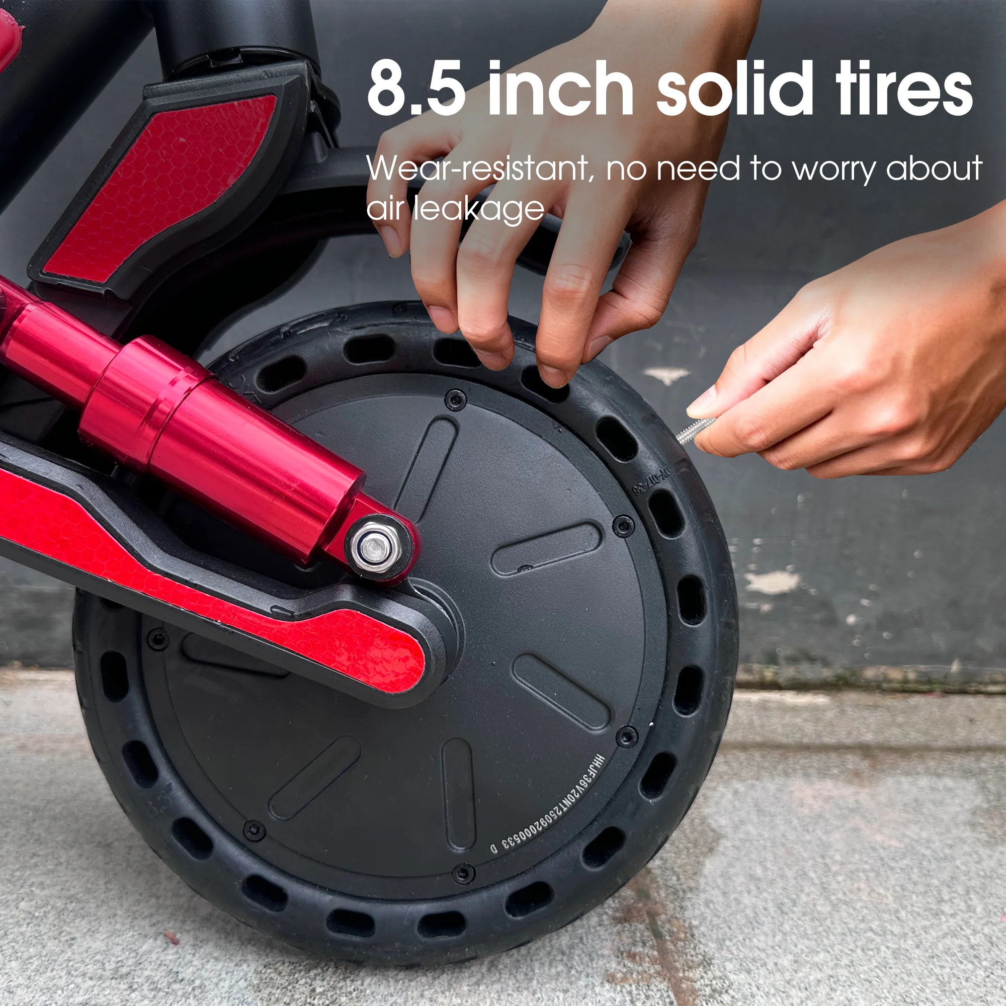 Scooter elettrico HX D06 500W 36V 25AH Ammortizzante Scooter elettrici pieghevole E Scooter da 8,5 pollici APP Smart scooter per adulti