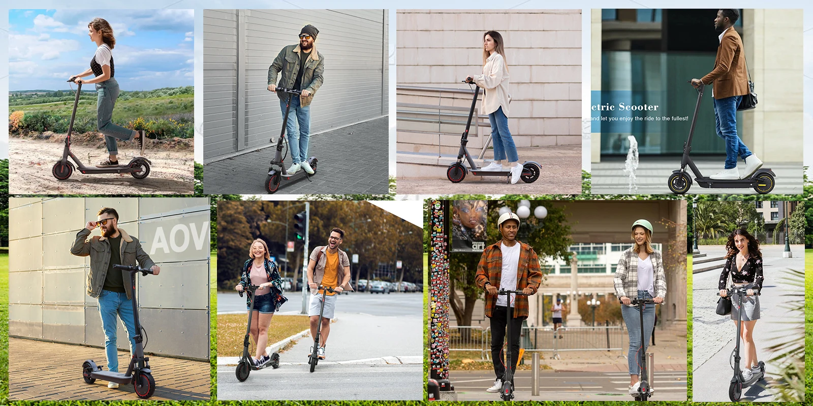 ES80/M365 X1 Scooter Elettrico 36V 10.5Ah 500W Motore 35KM Lungo Raggio 31KM/H 8.5 Pollici Pneumatici Solidi Pieghevole Smart APP EScooter