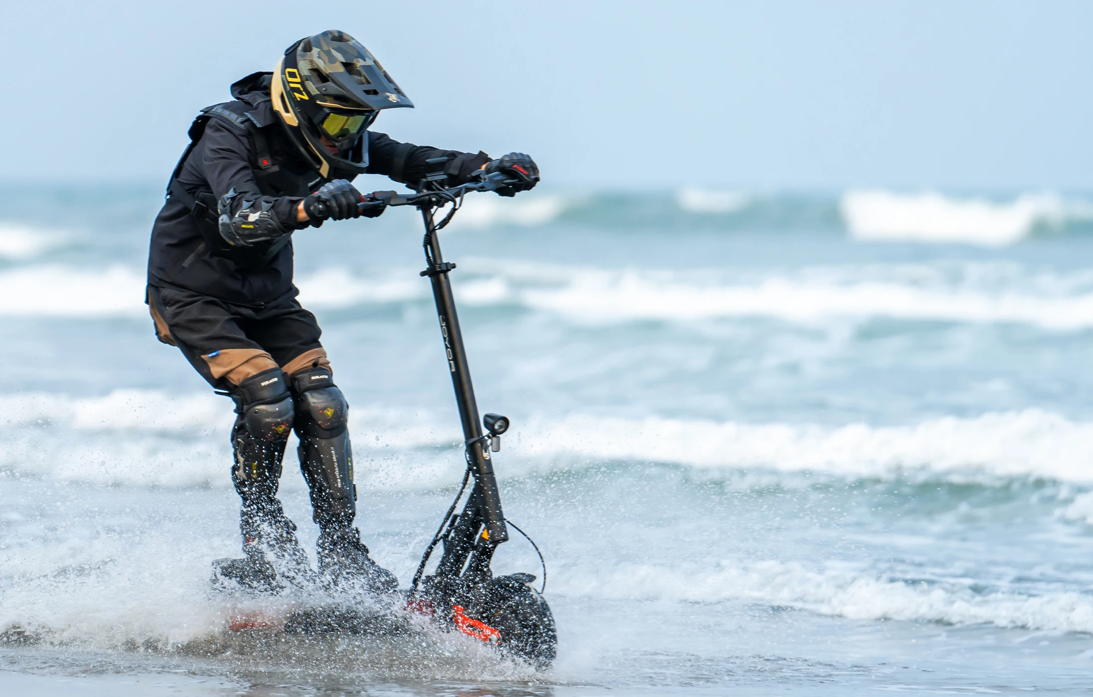 JOYOR T10 Monopattino Elettrico Pieghevole , Motore 1000W*2, Monopattino Elettrico Fuoristrada Da 10 Pollici, Pneumatici Fuoristrada, Batteria 60V18AH, Monopattino Elettrico Per Adulti