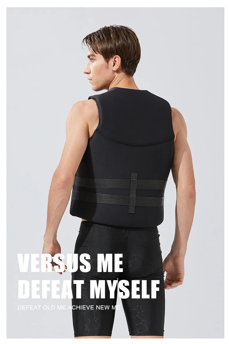 Giubbotto di salvataggio per adulti Kayak KiteSurf Jet Ski giubbotto di salvataggio barche a motore zattera di salvataggio Swim Drifting Boat Wakeboard giubbotti di salvataggio da pesca