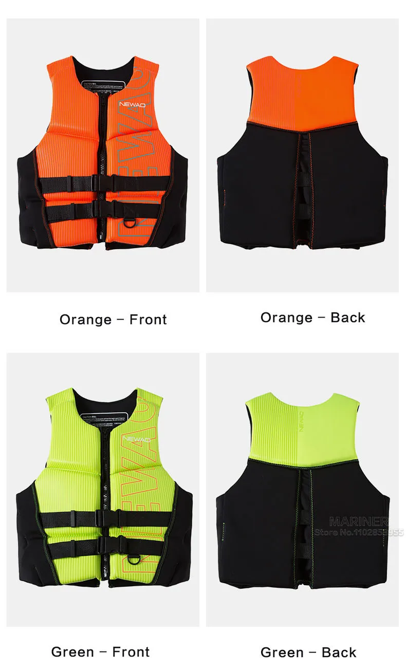 Giubbotto di salvataggio per adulti Kayak KiteSurf Jet Ski giubbotto di salvataggio barche a motore zattera di salvataggio Swim Drifting Boat Wakeboard giubbotti di salvataggio da pesca