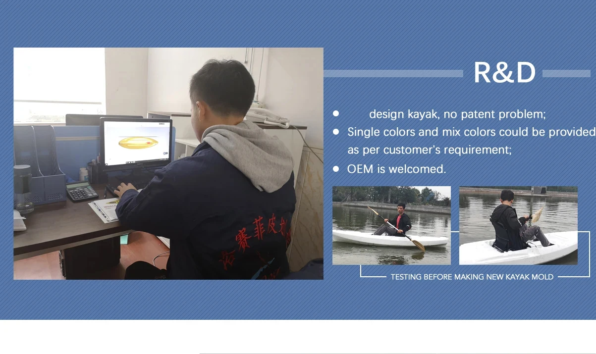 Kayak funzionale a pedale per pesca in mare per due persone disponibile con elica Flipper e motore da traina