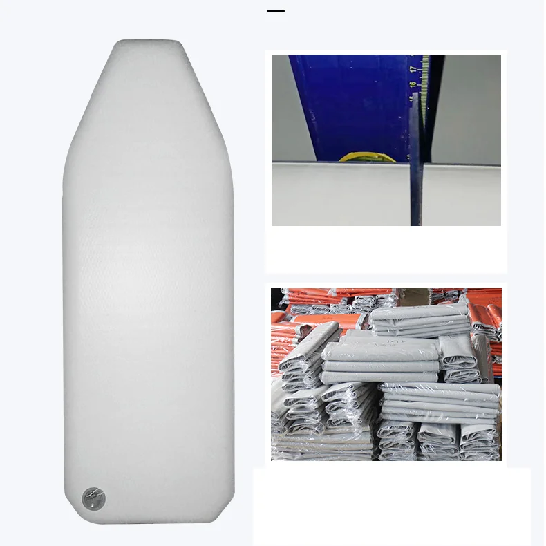 Zattera per barca professionale Set gonfiabile Gommone Barche a remi per adulti Kayak Canoa Pesca Barca alla deriva pieghevole resistente allo strappo