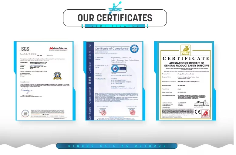 LLDPE Kayak modulare con motore Canoa per barca da pesca con sedile e pagaia Zattera montata portatile per la pesca all'aperto alla deriva