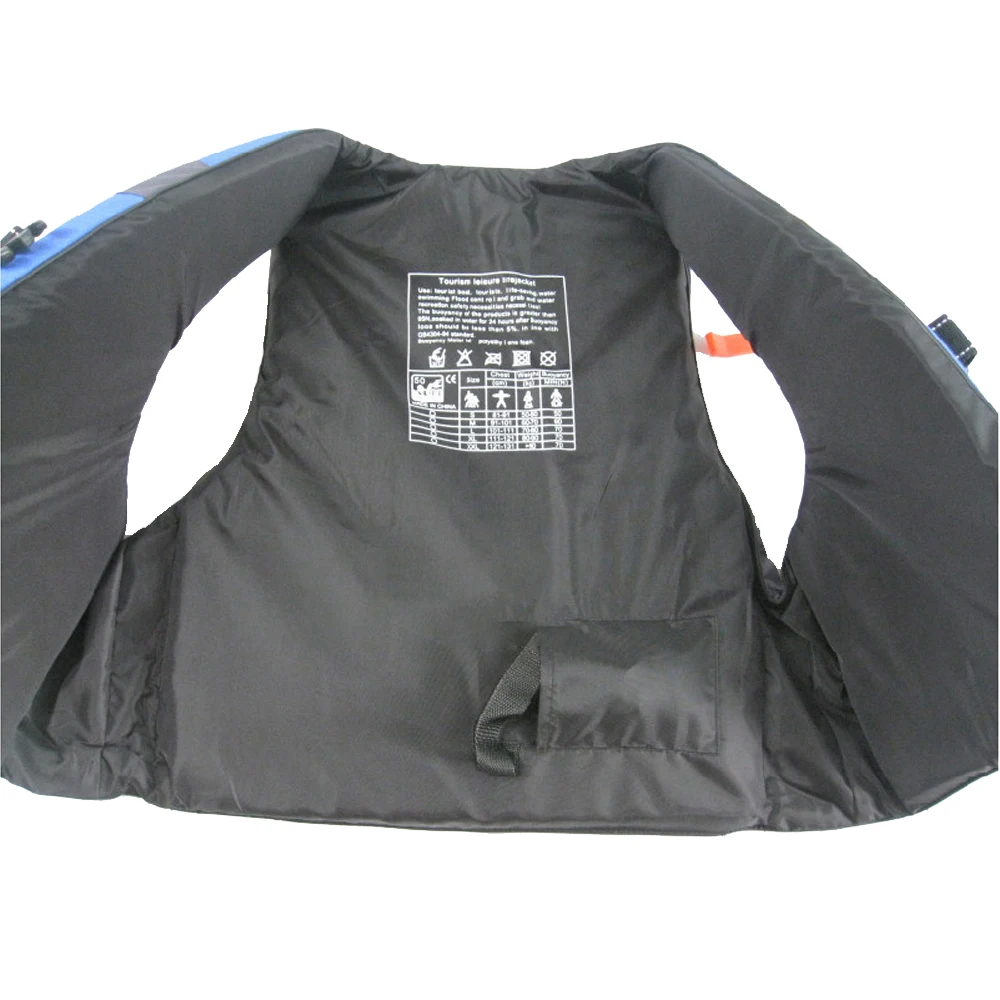 Giubbotto di salvataggio per kayak Giubbotto da surf per adulti Barche a motore Wakeboard Zattera Barca di salvataggio Sci Sport acquatici Nuoto Giubbotto di salvataggio alla deriva