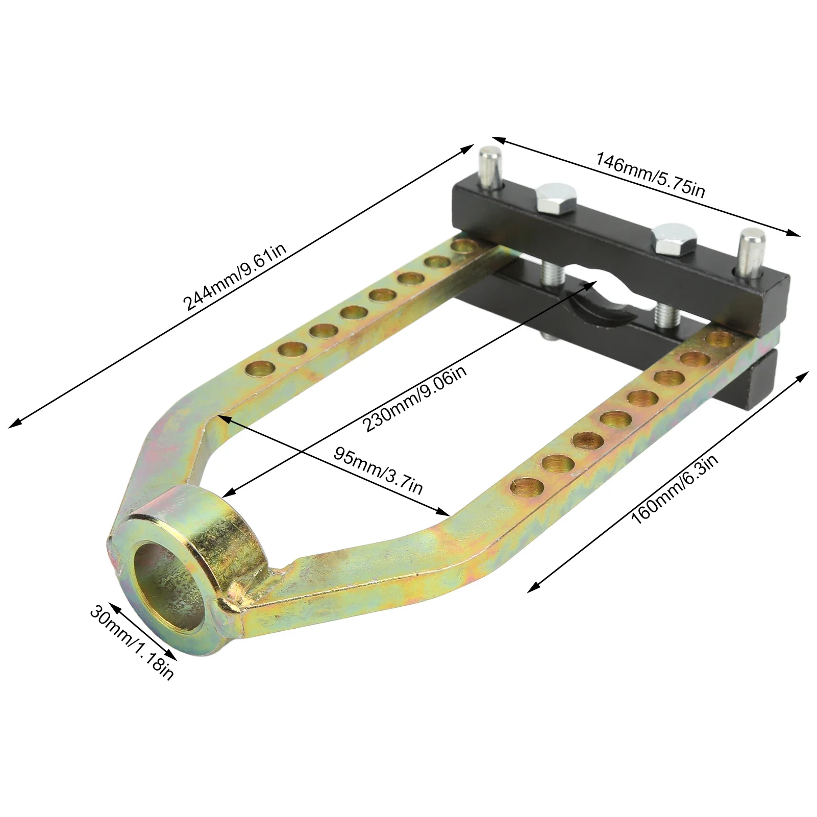 Auto CV Comune di Montaggio Universale Albero di Trasmissione Albero Motore 9 Fori Separatore Auto Splitter Smontaggio Estrattore Strumento di Rimozione Auto CV Comune di Montaggio Universale Albero di Trasmissione Albero Motore 9 Fori Separatore Auto Splitter Smontaggio Estrattore Strumento di Rimozione