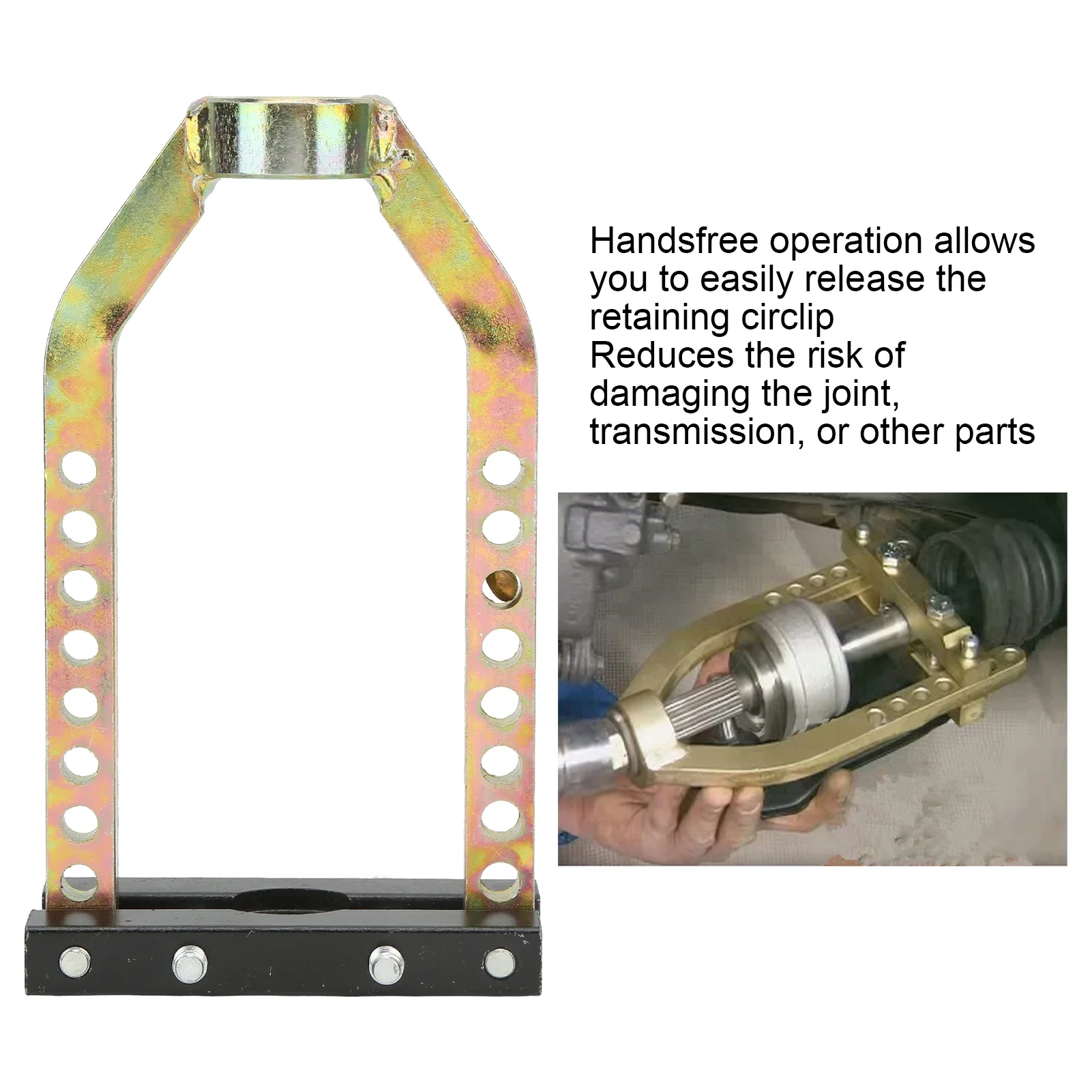 Auto CV Comune di Montaggio Universale Albero di Trasmissione Albero Motore 9 Fori Separatore Auto Splitter Smontaggio Estrattore Strumento di Rimozione