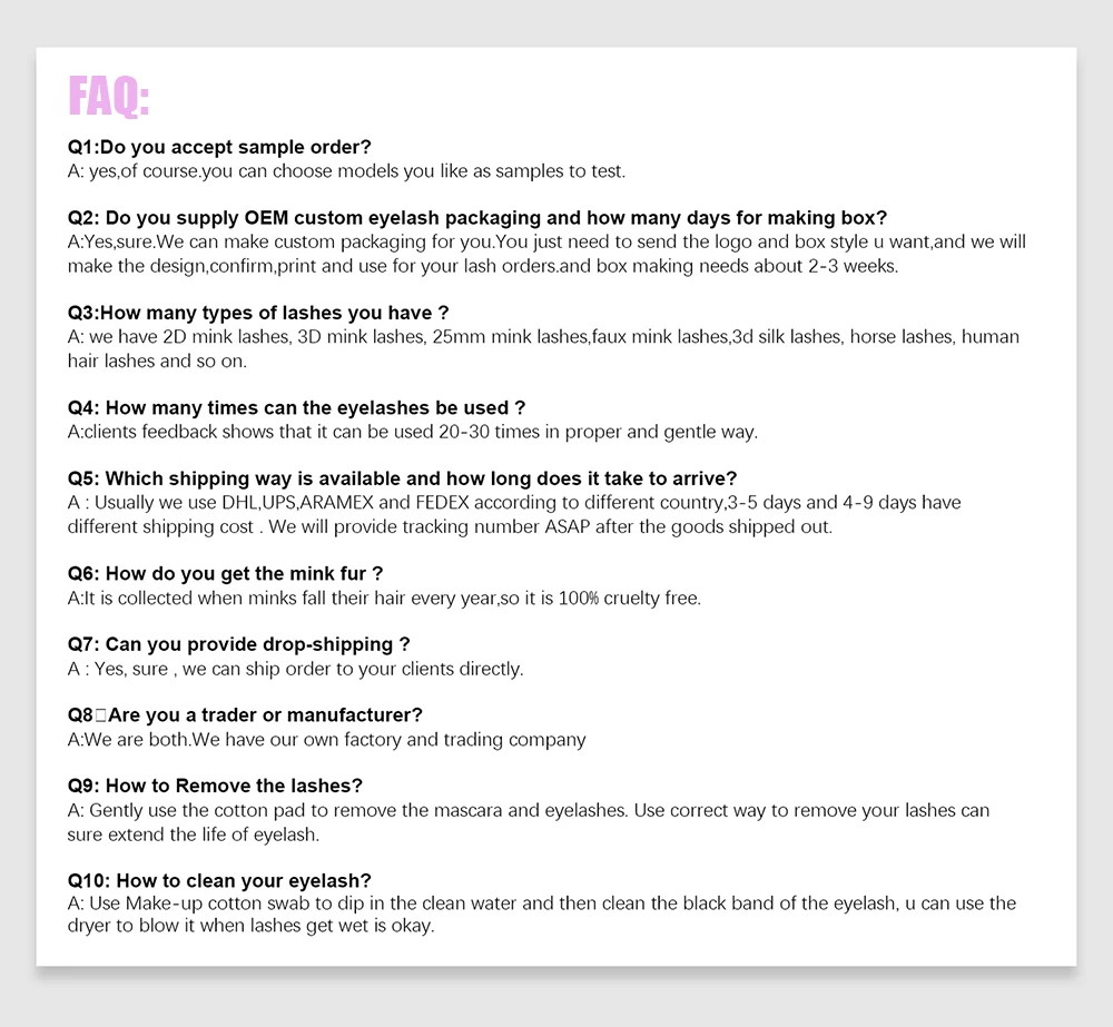 MASSCAKU Ciglia finte visone Ellipse Estensione ciglia piatte C/D Curl 0.15 0.20 0.25mm 8-18mm e mix Doppia punte divise Trucco Ciglia finte