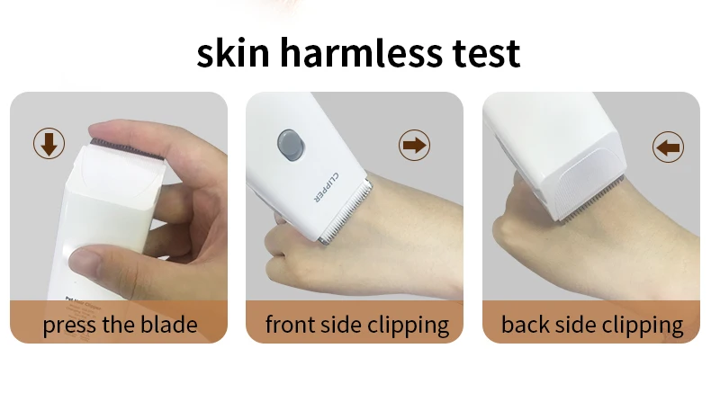 Ospedale per toelettatura animali domestici per cani e gatti, cesoia elettrica a basso rumore, rasatura elettrica impermeabile, professionale senza fili