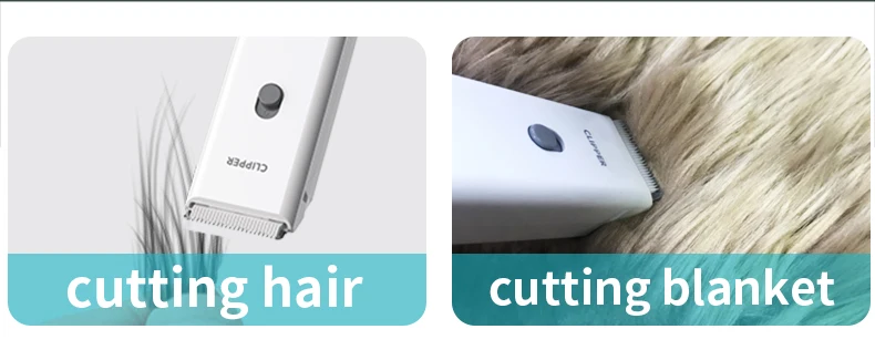 Ospedale per toelettatura animali domestici per cani e gatti, cesoia elettrica a basso rumore, rasatura elettrica impermeabile, professionale senza fili