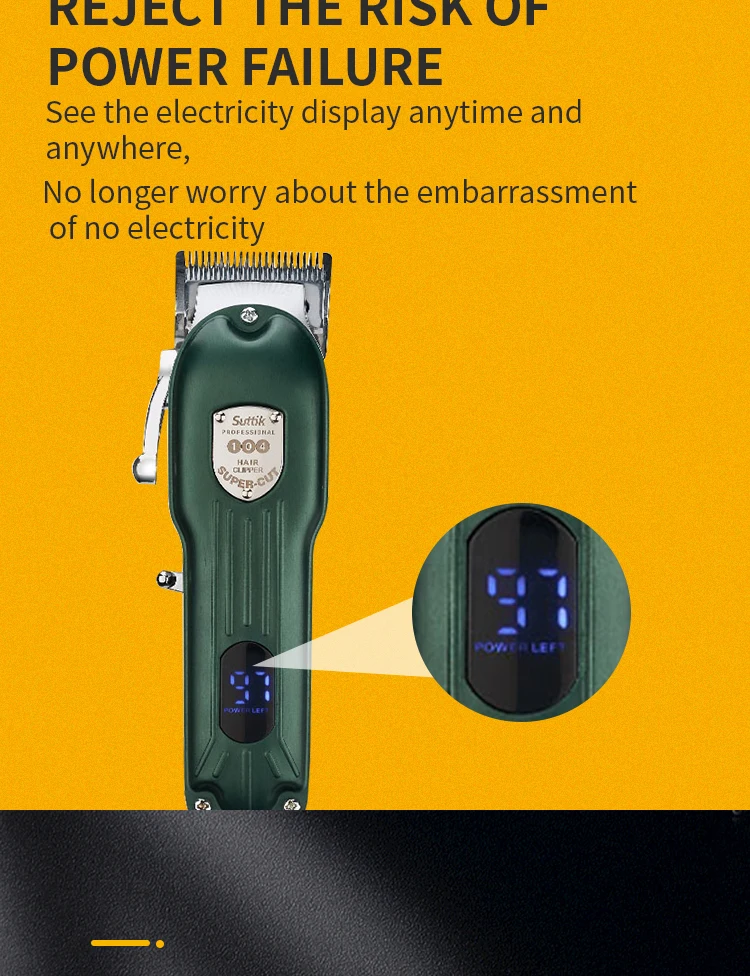 Tagliacapelli professionale per cani Tagliacapelli per animali domestici ricaricabile interamente in metallo Macchina da taglio per rasoio per gatti Taglio di capelli per toelettatura di cuccioli Basso rumore Tagliacapelli professionale per cani Tagliacapelli per animali domestici ricaricabile interamente in metallo Macchina da taglio per rasoio per gatti Taglio di capelli per toelettatura di cuccioli Basso rumore