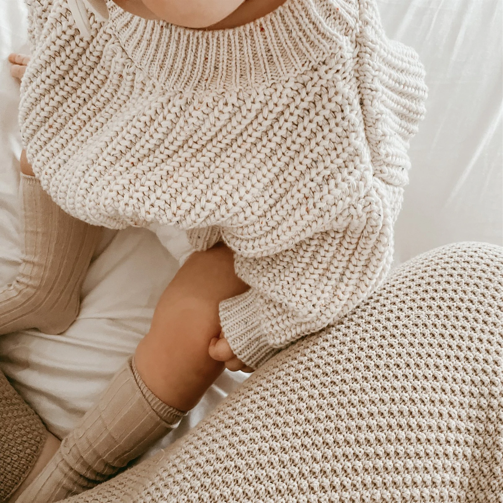 Maglione per bambini per ragazzi e ragazze Autunno Inverno Cotone lavorato a maglia Maglione per bambini Casual Chunky Cable Knit Baby Tops