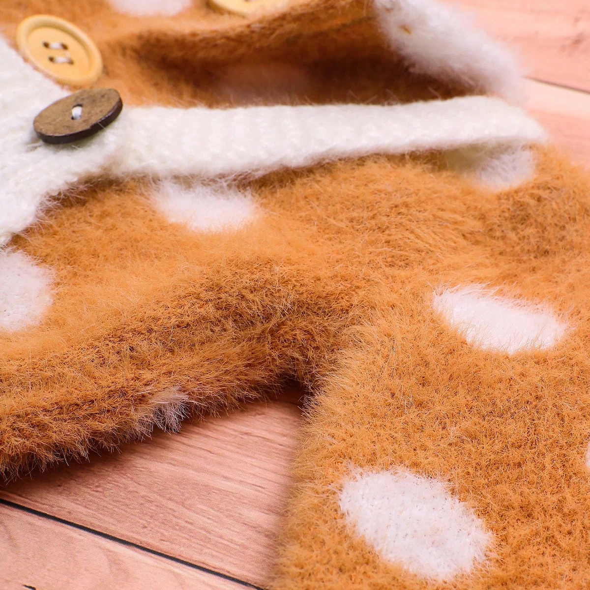 Ylsteed Vestito natalizio per neonato per servizio fotografico Pantaloni con bretelle per neonato lavorati a maglia Top Cappello con corna Puntelli per fotografia per bambini