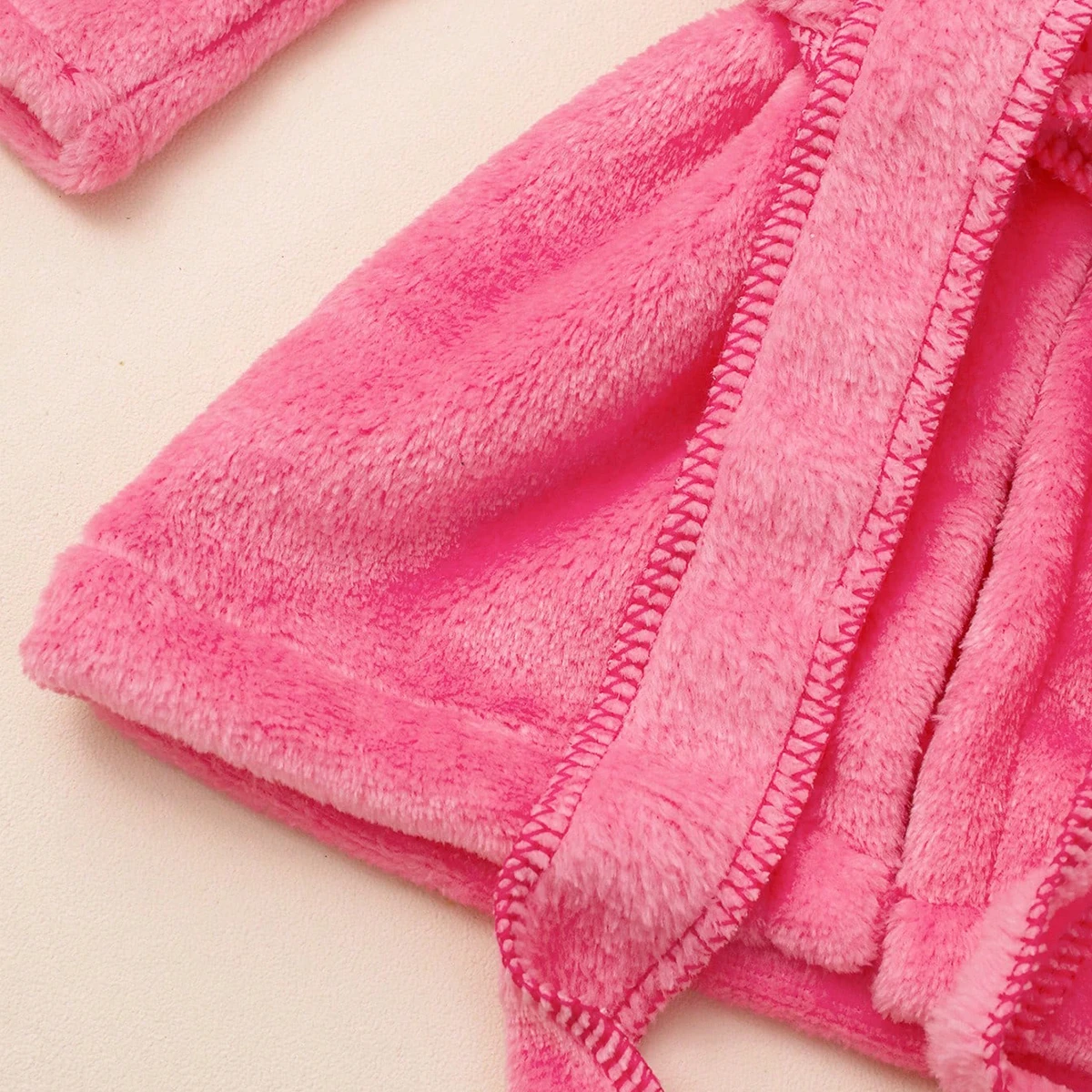 Ylsteed Accappatoio per fotografia neonato con cappello turbante e pantofole Amore ricamo Pigiama per bambina Abito per servizio fotografico infantile