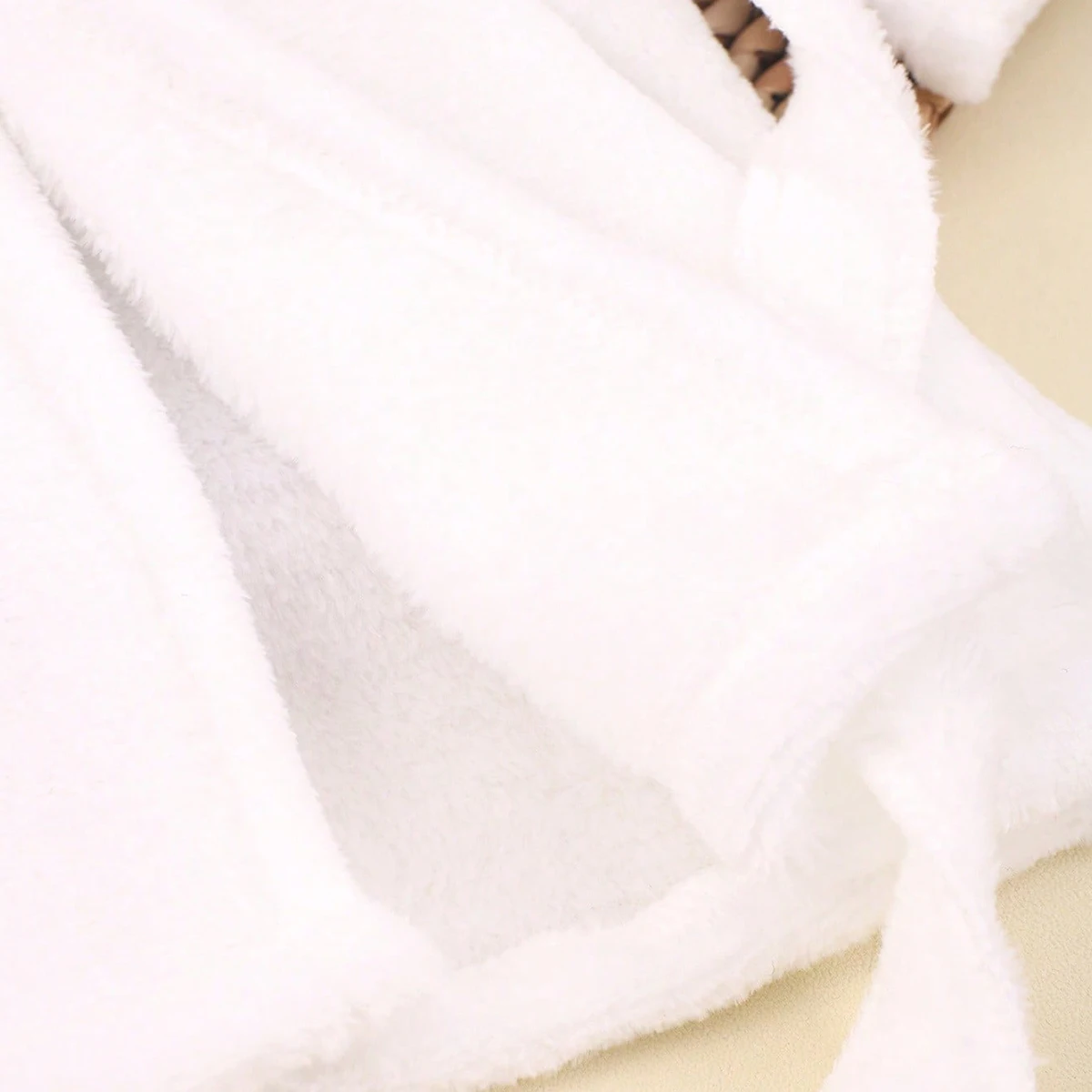 Ylsteed Accappatoio per fotografia neonato con cappello turbante e pantofole Amore ricamo Pigiama per bambina Abito per servizio fotografico infantile