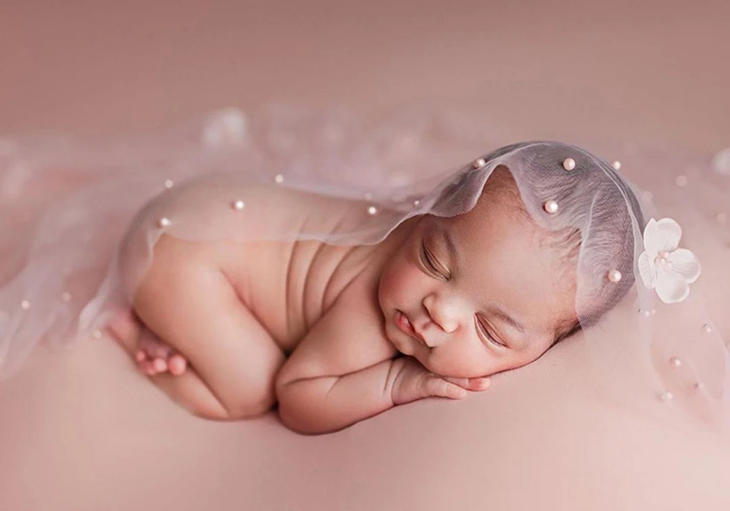 Coperta avvolgente per fotografia neonato Fondale in rete Studio fotografico per bambini Fotografia Acessorios