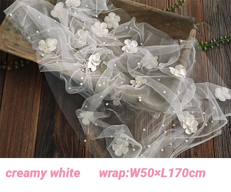 creamy white wrap