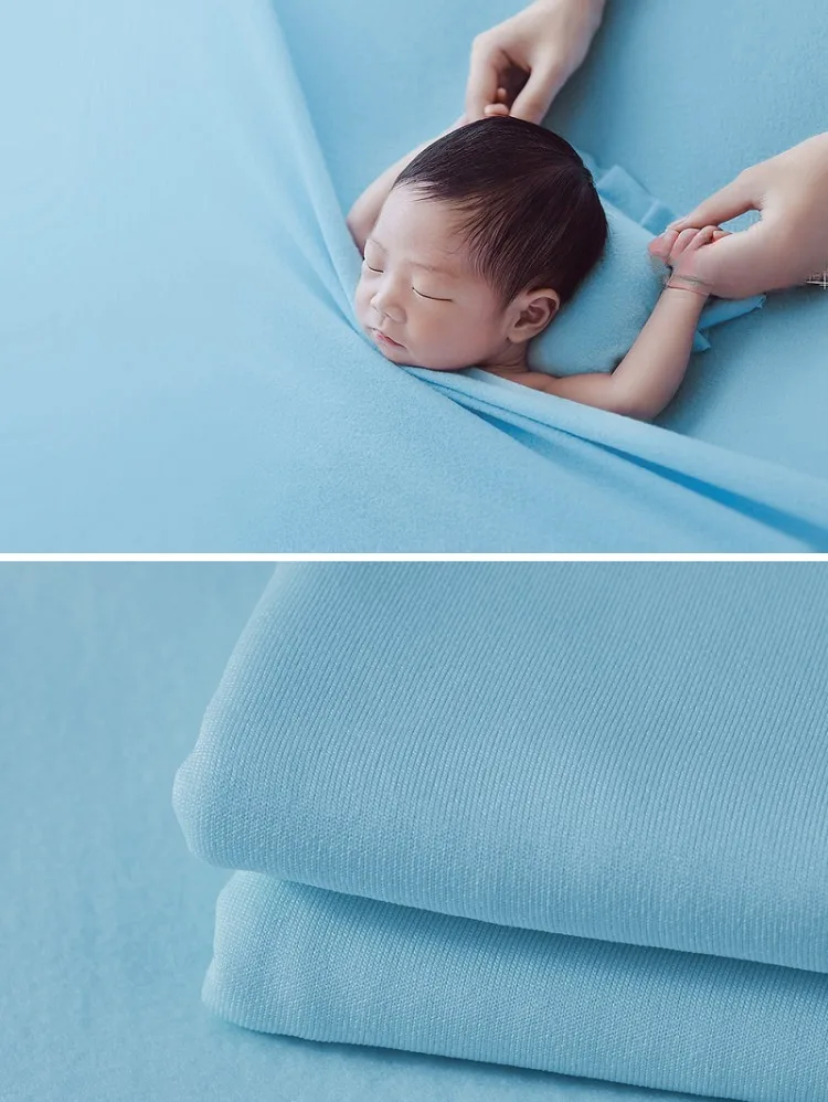 Puntelli per fotografia neonato Coperta avvolgente morbida Fondale Tessuti elasticizzati per accessori fotografici per riprese in studio in posa per bambini
