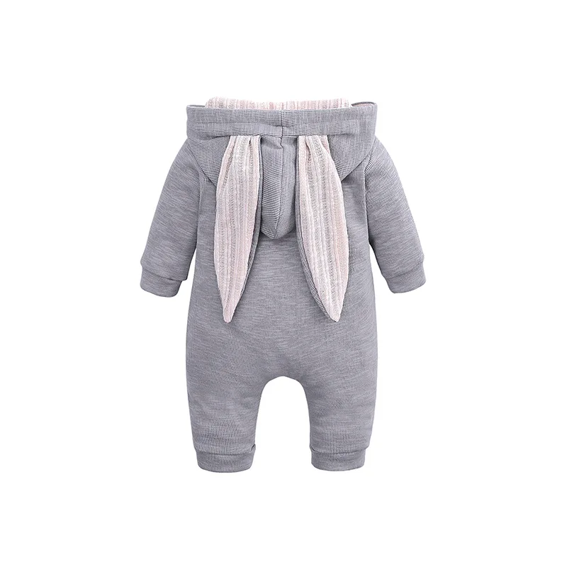 Pagliaccetti per bambini Ragazzi Ragazze Neonato da 0 a 3 6 9 12 18 mesi Boutique Cotone a maniche lunghe Orecchio di coniglio Tutina per neonato Primavera Autunno Vestiti