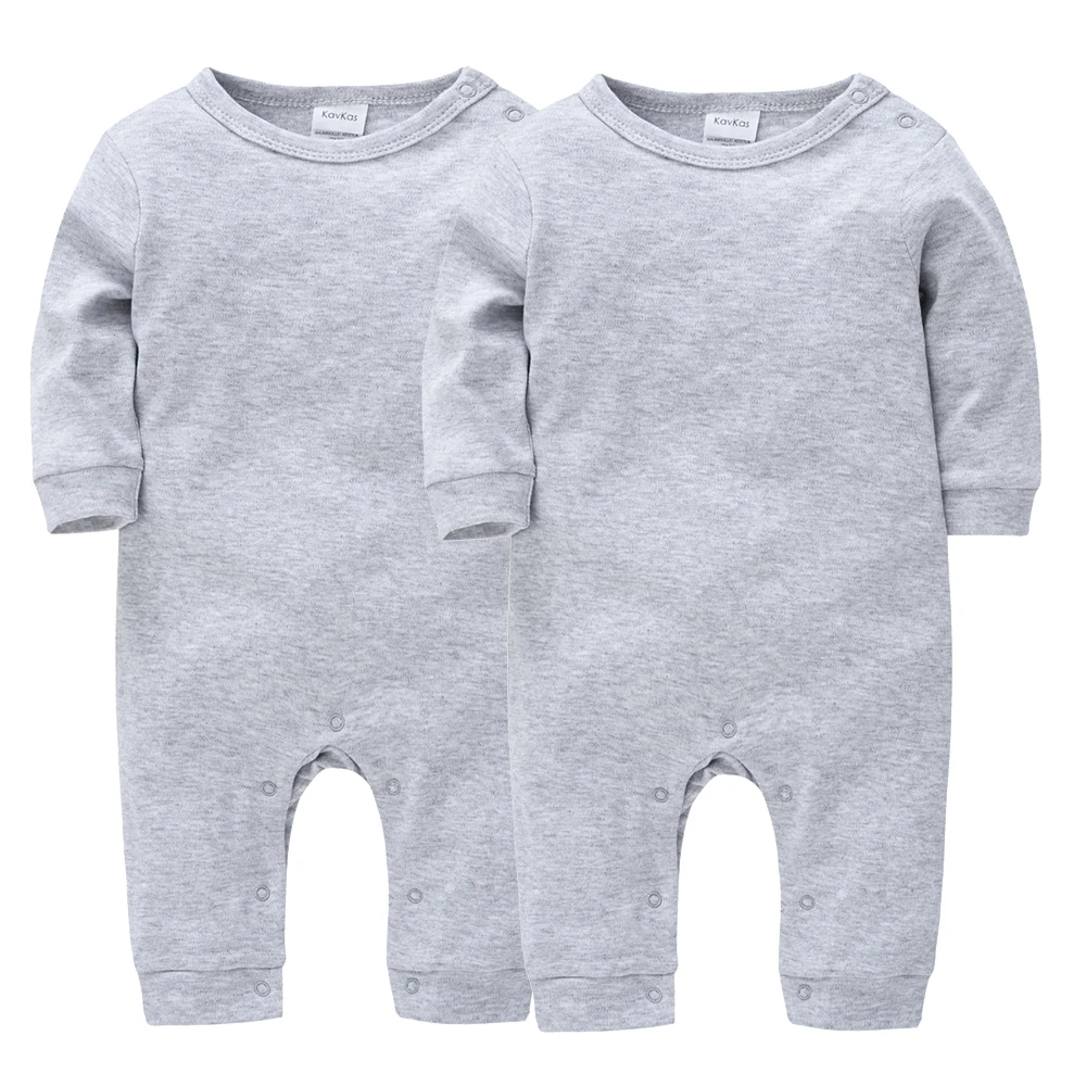 1/2 PZ/LOTTO Neonato Indumenti Da Notte di Cotone Solido Unisex Infantile Ragazzi Pagliaccetti Onesies Bianco Nero Del Bambino Delle Ragazze Complessivamente Roupas Bebe