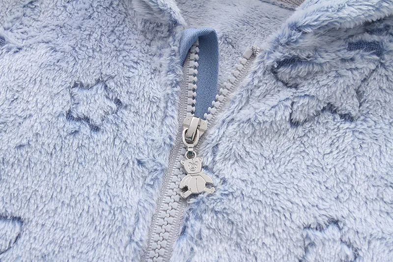 Morbidi vestiti per neonati Flanella Autunno Inverno Neonati maschi Ragazze Tuta Cartoon Neonato Tuta Pagliaccetti caldi per neonati 0-12M