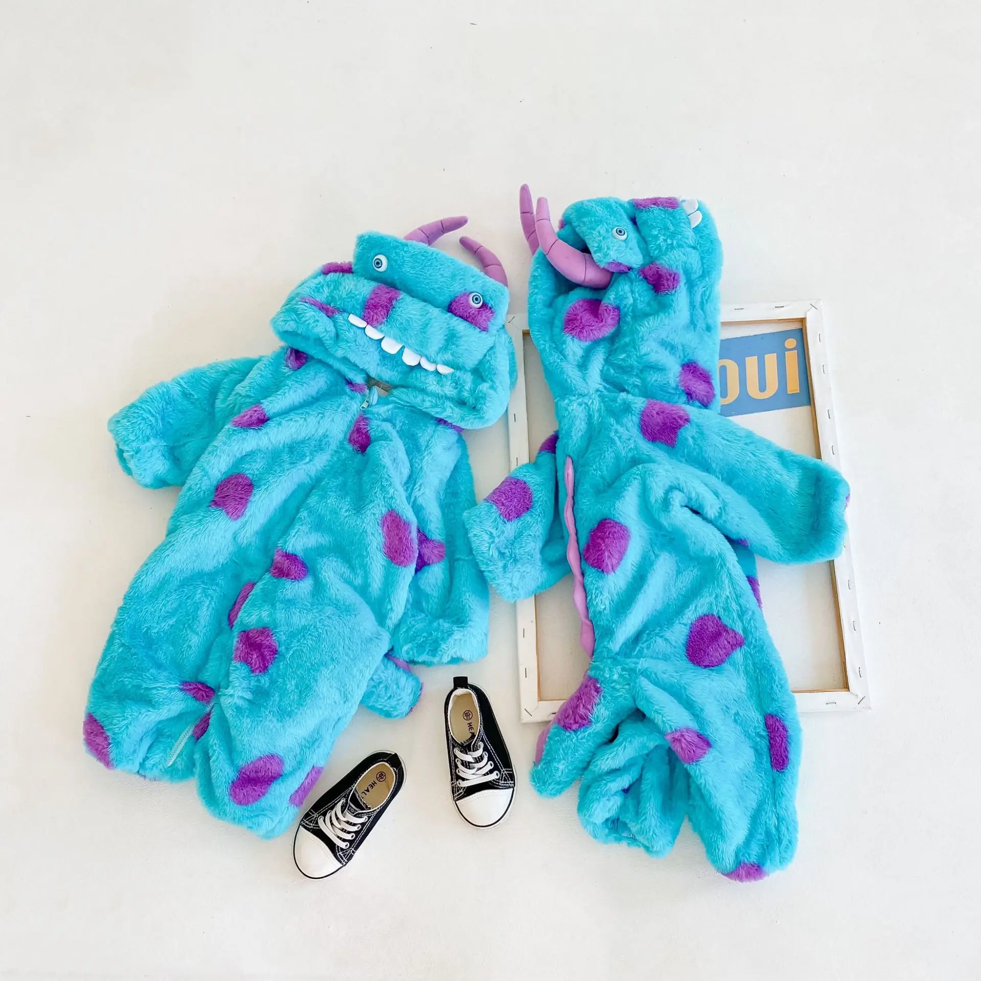 Animal Baby pagliaccetto vestiti tute inverno addensare ragazzo ragazza felpe neonato Ropa Bebe neonato morbido peluche bambino tuta Animal Baby pagliaccetto vestiti tute inverno addensare ragazzo ragazza felpe neonato Ropa Bebe neonato morbido peluche bambino tuta