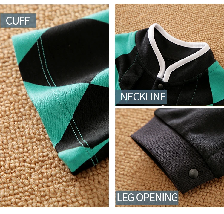 Body in cotone a maniche lunghe per bambini in stile mantello anime per neonato, pagliaccetto carino per bambini e ragazze