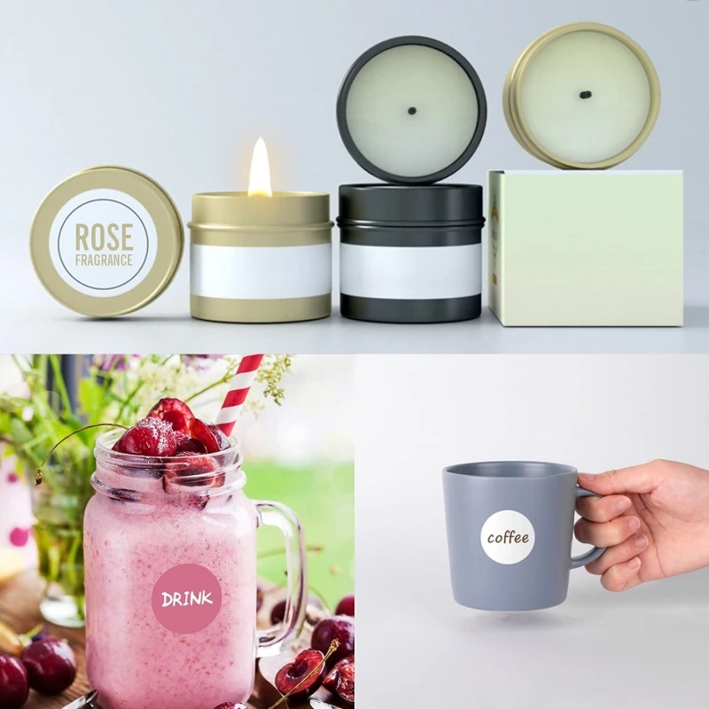 500 adesivi personalizzati e logo personalizzato adesivi per scatole regalo di compleanno per matrimoni Fai da te i tuoi adesivi Personalizza adesivi