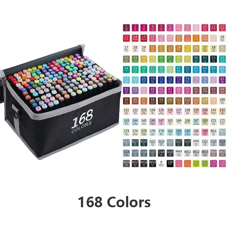 168 colors