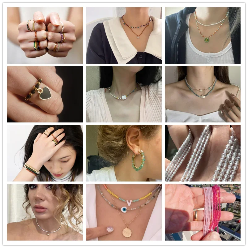 8-9mm AAAA grado radiante 100% perla d'acqua dolce naturale perline bianche rotonde perline allentate creazione di gioielli bracciali collana fai da te