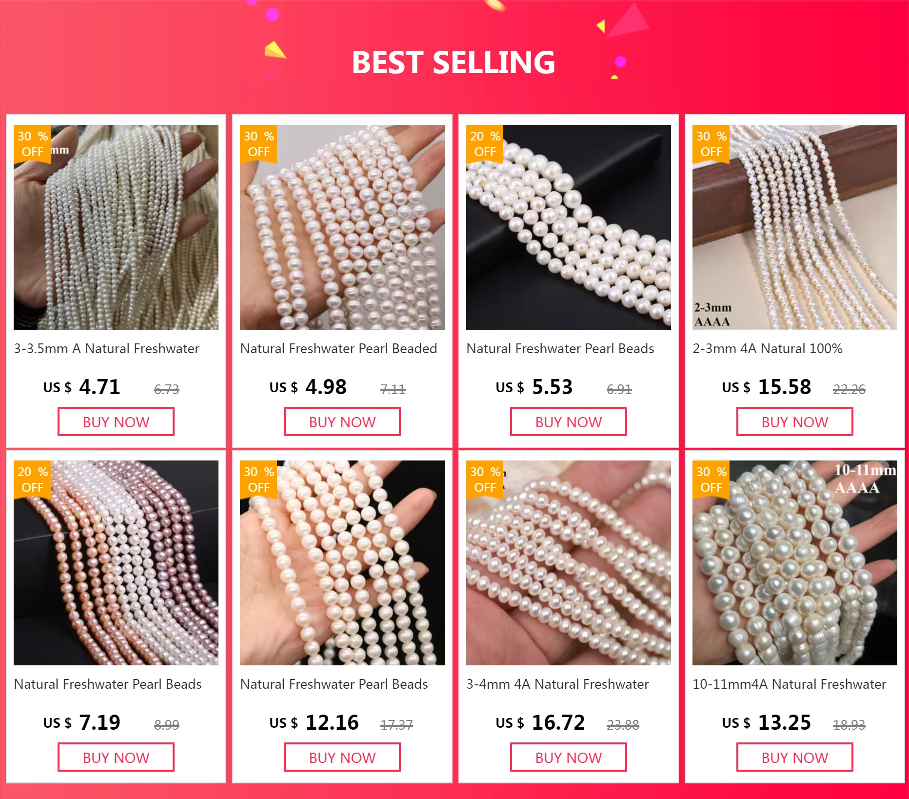 8-9mm AAAA grado radiante 100% perla d'acqua dolce naturale perline bianche rotonde perline allentate creazione di gioielli bracciali collana fai da te