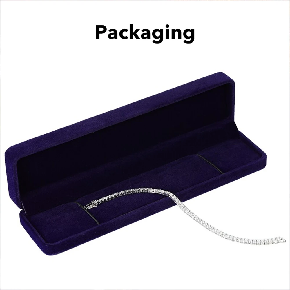 KNOBSPIN D VVS1 Bracciale tennis Moissanite Originale argento sterling s925 placcato oro bianco 18 carati con braccialetti GRA per donna uomo