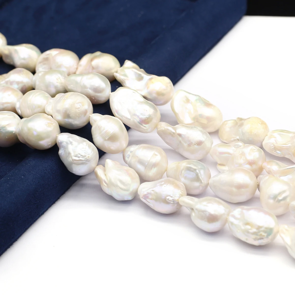 13x10mm 5A Naturale D'acqua Dolce Bianco 100% Perla Barocca Forma Irregolare Perlina Regalo Gioielli Fare Collana FAI DA TE Accessori Braccialetto