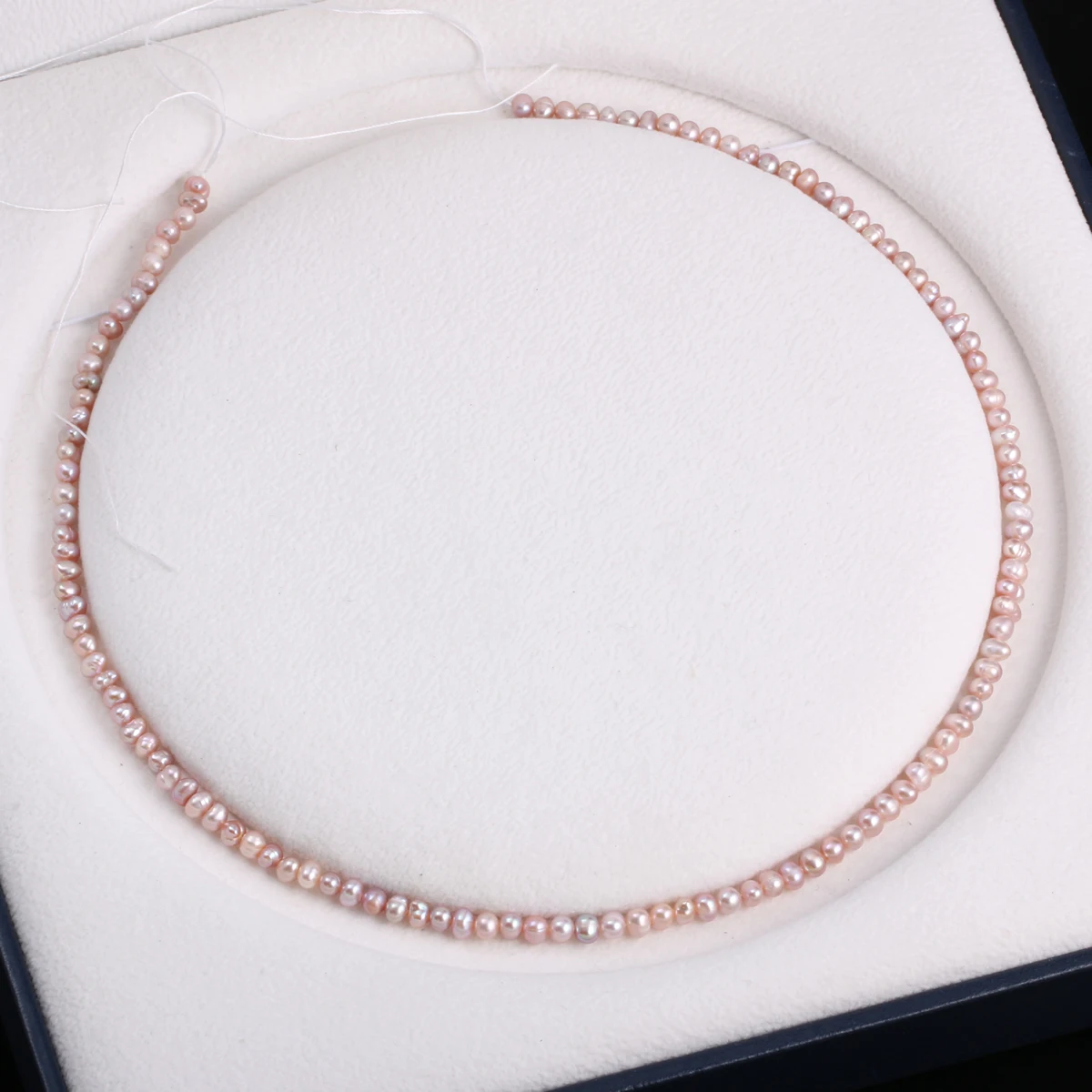 AA 36CM Perle coltivate d'acqua dolce naturali Perline rotonde Perle naturali al 100% per la creazione di gioielli Bracciale collana fai da te 13 pollici