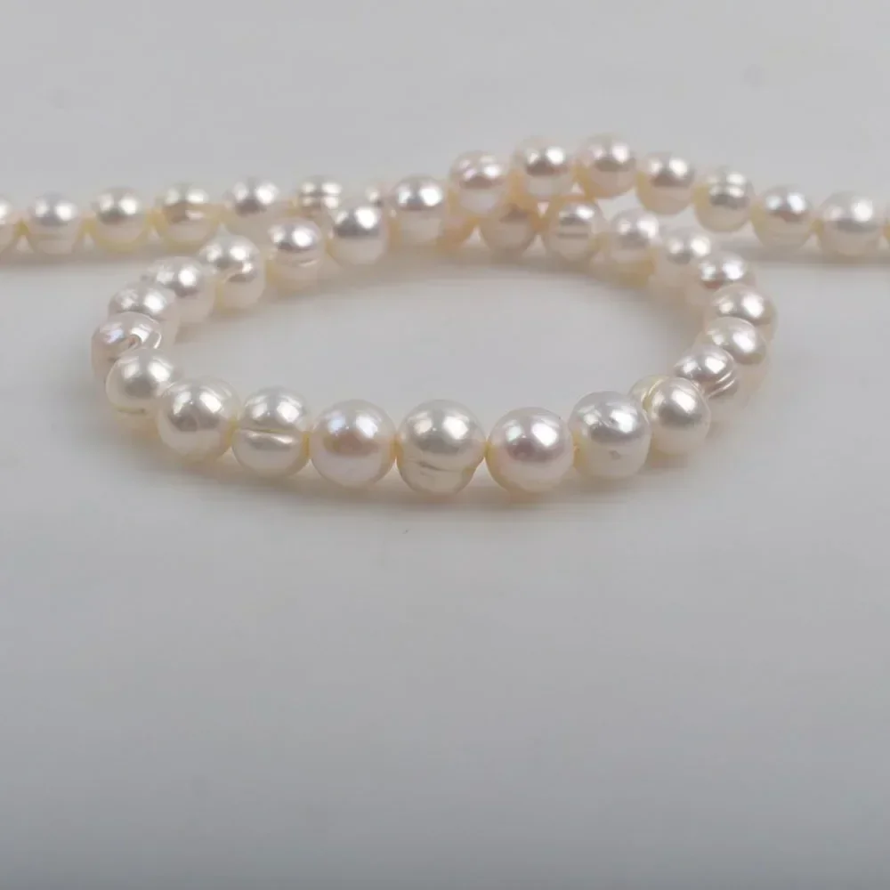 AAA3-10mm Perle di patate di perle d'acqua dolce naturali premium per la creazione di gioielli da sposa Accessorio per bracciale collana da donna fai da te