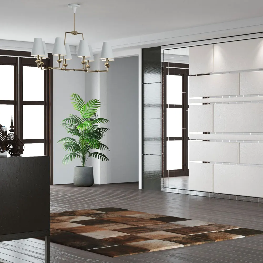 90-120 cm Grande Palma Artificiale Piante Finte Tropicali Foglie di Palma di Plastica Verde Grande Ramo di Albero Monstera per la Decorazione del Giardino di Casa