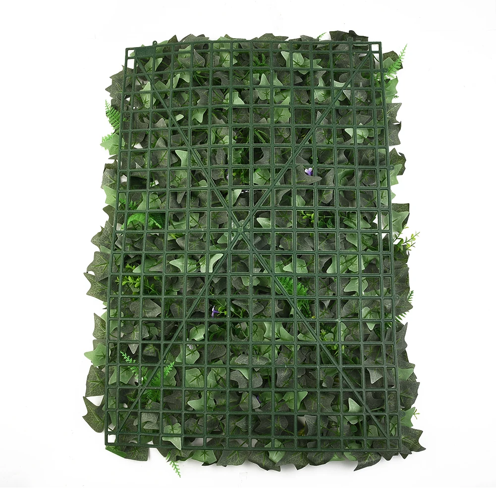 1x40x60 cm Erba verde artificiale Quadrato in plastica Pianta da prato Soggiorno Sfondo Decorazione da prato artificiale Decorazione della parete di casa
