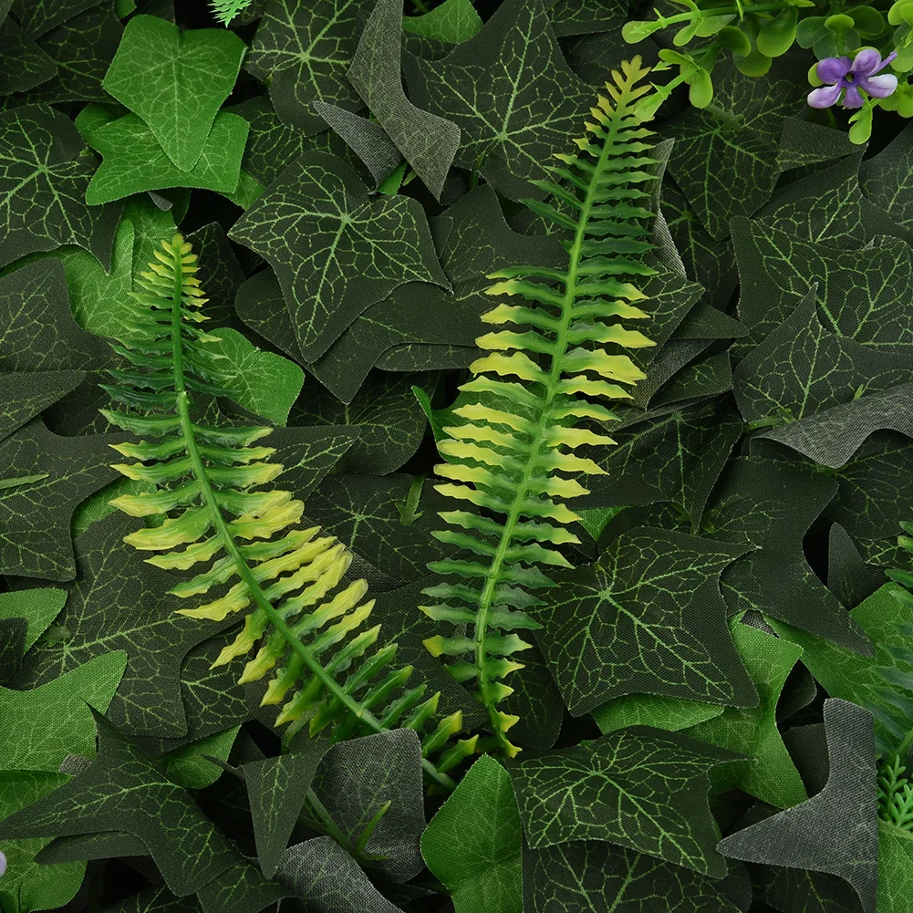 1x40x60 cm Erba verde artificiale Quadrato in plastica Pianta da prato Soggiorno Sfondo Decorazione da prato artificiale Decorazione della parete di casa