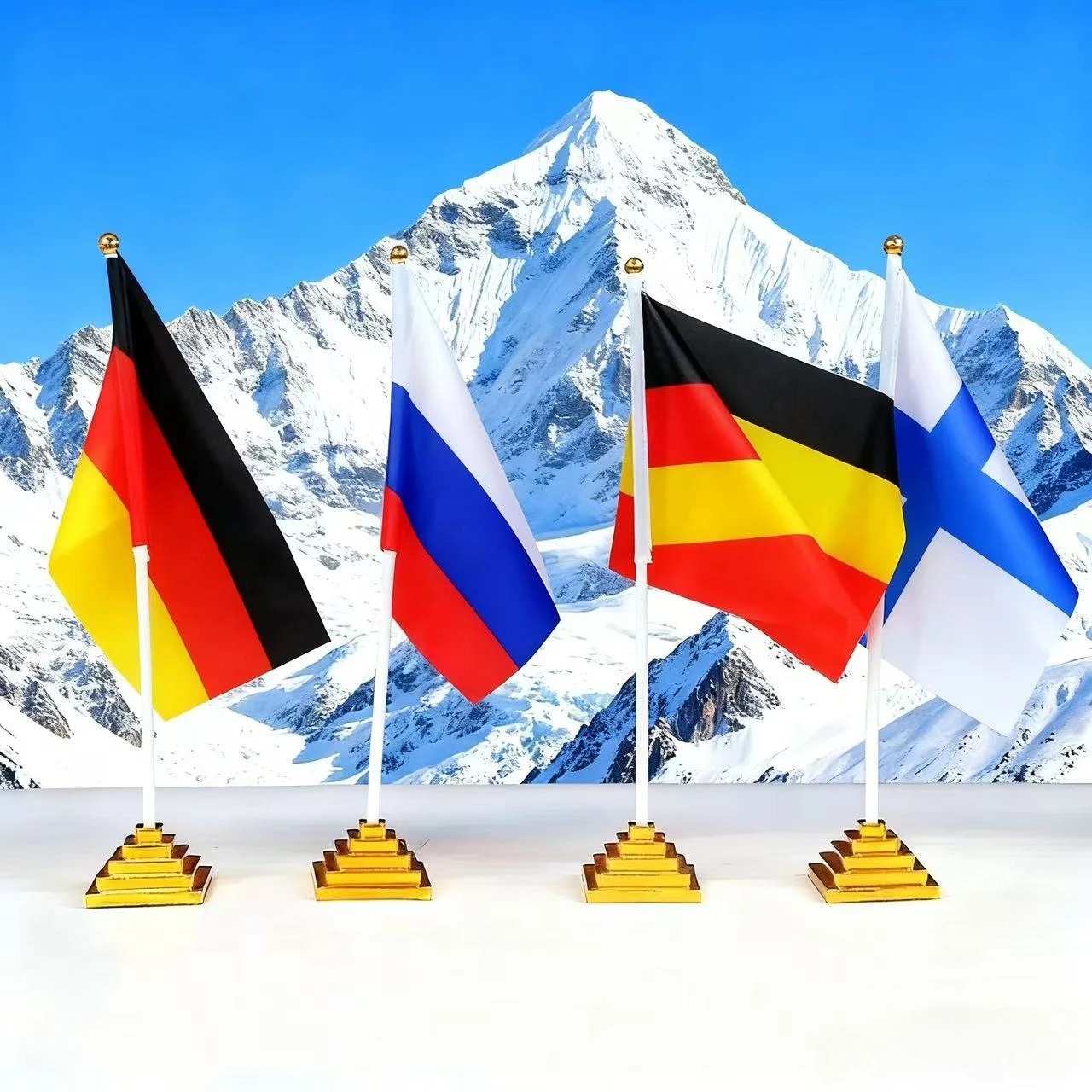 2026 Nuovo 8 linee osacmo Europa Polonia Germania Repubblica Ceca Slovacchia Austria Regno Unito Italia Paesi Bassi 4K OSCAM Bandiera per interni ed esterni