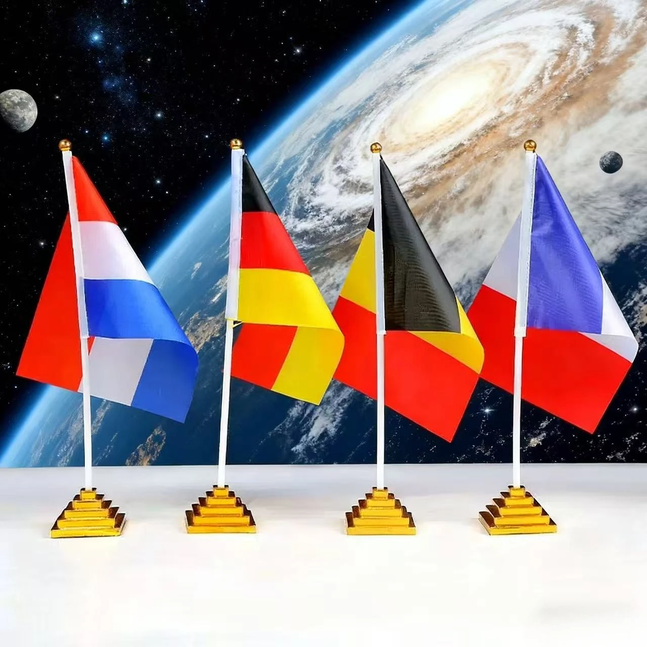 2026 Nuovo 8 linee osacmo Europa Polonia Germania Repubblica Ceca Slovacchia Austria Regno Unito Italia Paesi Bassi 4K OSCAM Bandiera per interni ed esterni