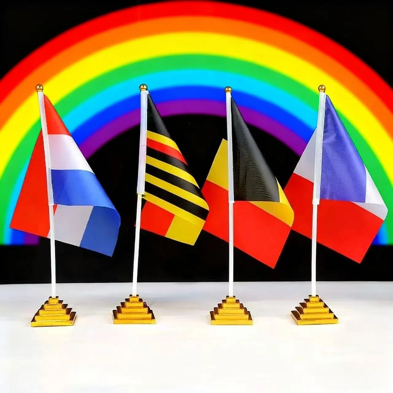 2026 Nuovo 8 linee osacmo Europa Polonia Germania Repubblica Ceca Slovacchia Austria Regno Unito Italia Paesi Bassi 4K OSCAM Bandiera per interni ed esterni