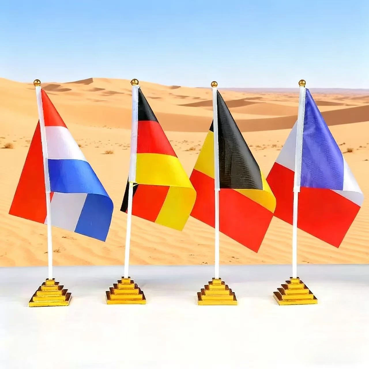 2026 Nuovo 8 linee osacmo Europa Polonia Germania Repubblica Ceca Slovacchia Austria Regno Unito Italia Paesi Bassi 4K OSCAM Bandiera per interni ed esterni