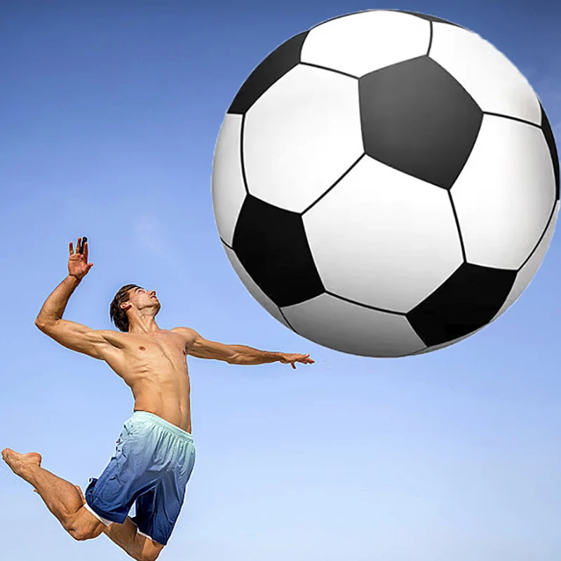 Giocattoli divertenti Pallone da prato in PVC Giochi all'aperto giocattoli gonfiabili pallone da calcio erba scuola materna divertente pallone sportivo calcio da spiaggia