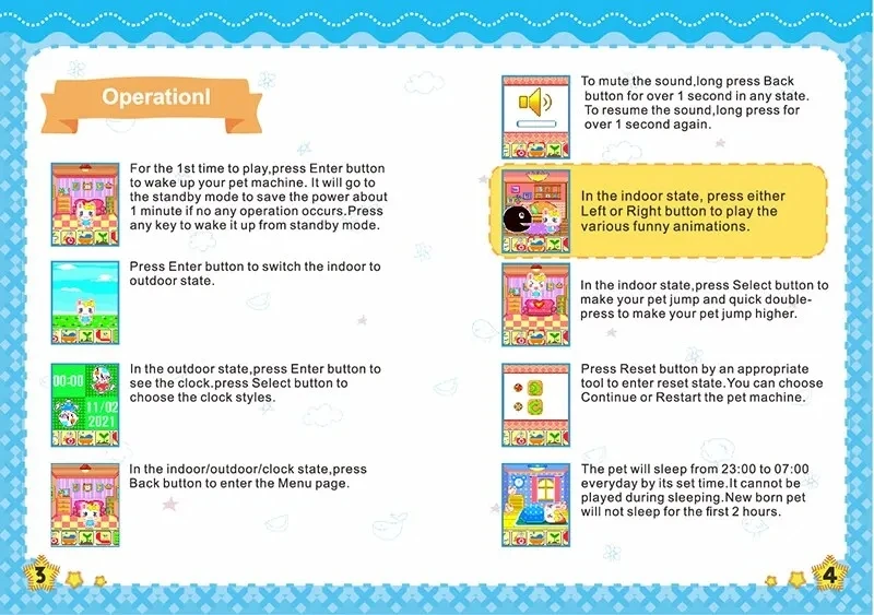 Tamagotchi Animale domestico virtuale elettronico con schermo a colori Gioco tascabile interattivo per animali domestici virtuali Macchina da gioco Gioco per bambini Giocattoli Ragazze Tamagotchi Animale domestico virtuale elettronico con schermo a colori Gioco tascabile interattivo per animali domestici virtuali Macchina da gioco Gioco per bambini Giocattoli Ragazze